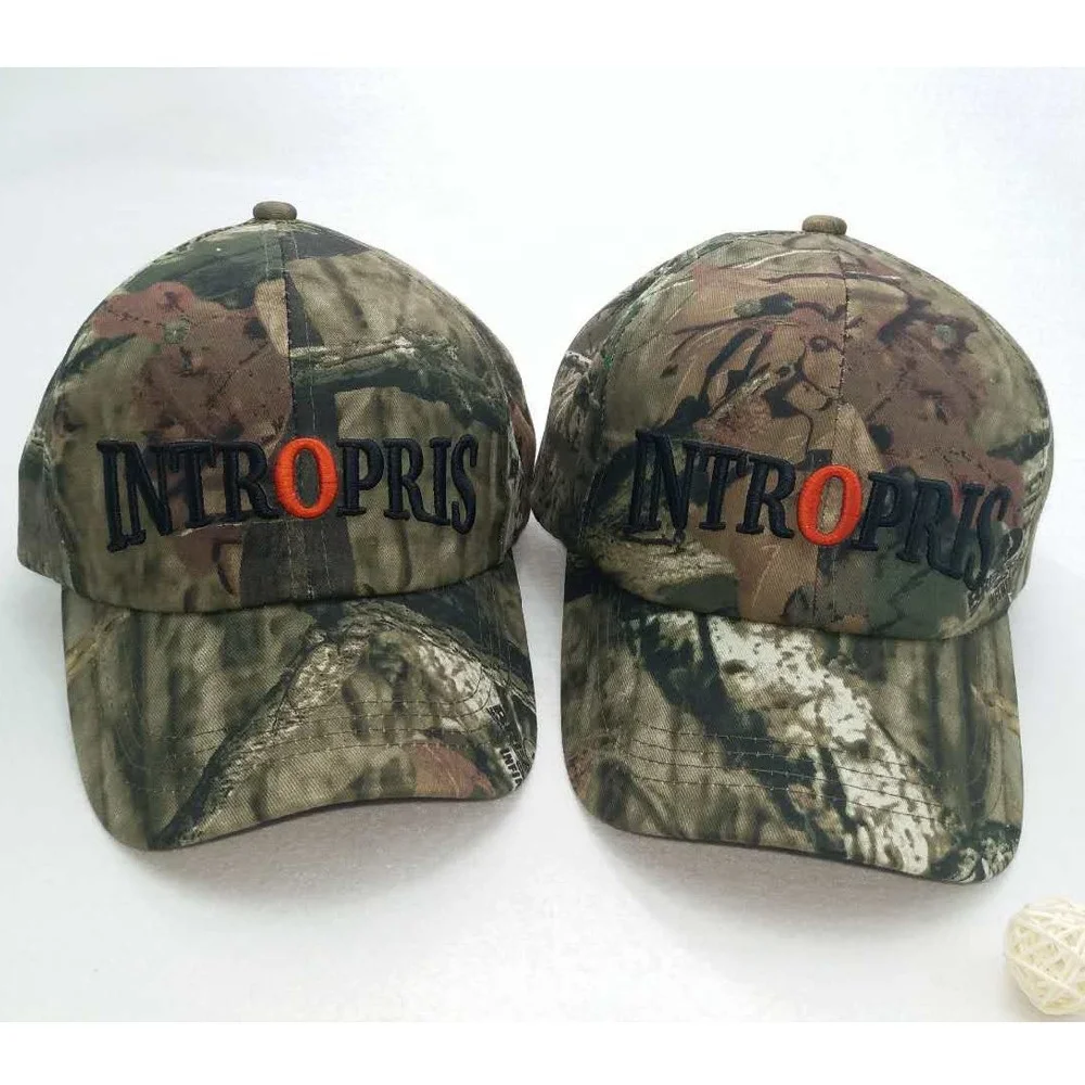 Hunting camo baseball cap hunting camo hat from BJ Outdoor