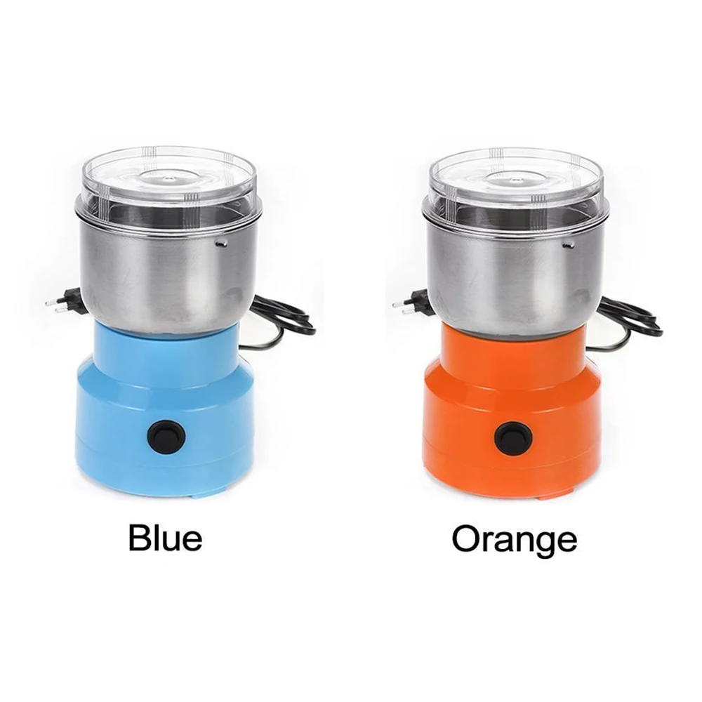 Electric Spice Weed Mill Automatic Grinders Herb Mini Dry Nima Soya Food 110V Cacao Industrial Home Steel Coffee Bean Grinder
