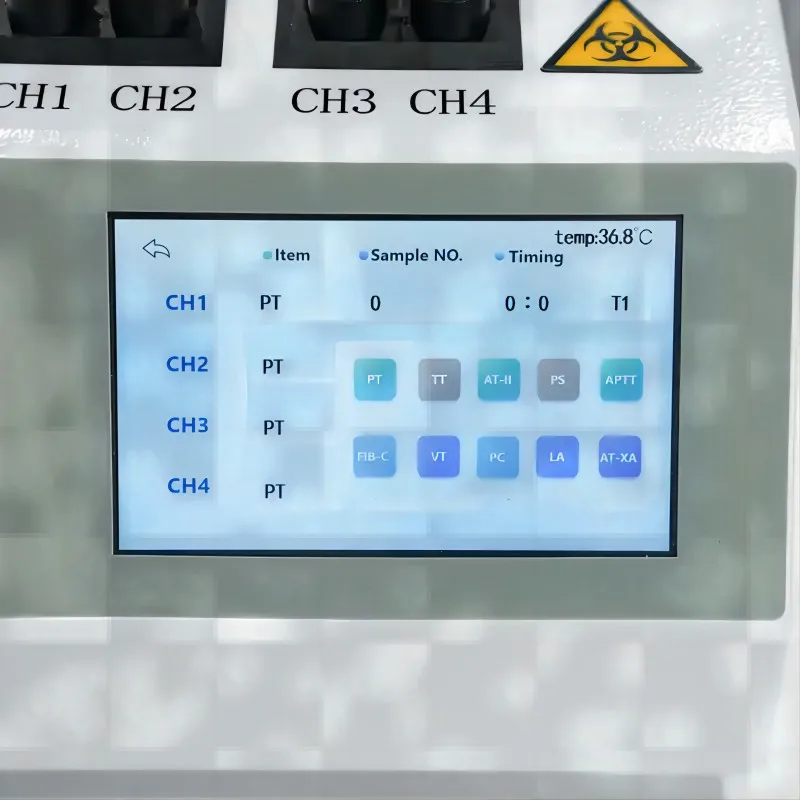 Hot sale and professional Blood Coagulation Analyzer BK-CA02 BK-CA04 in lab