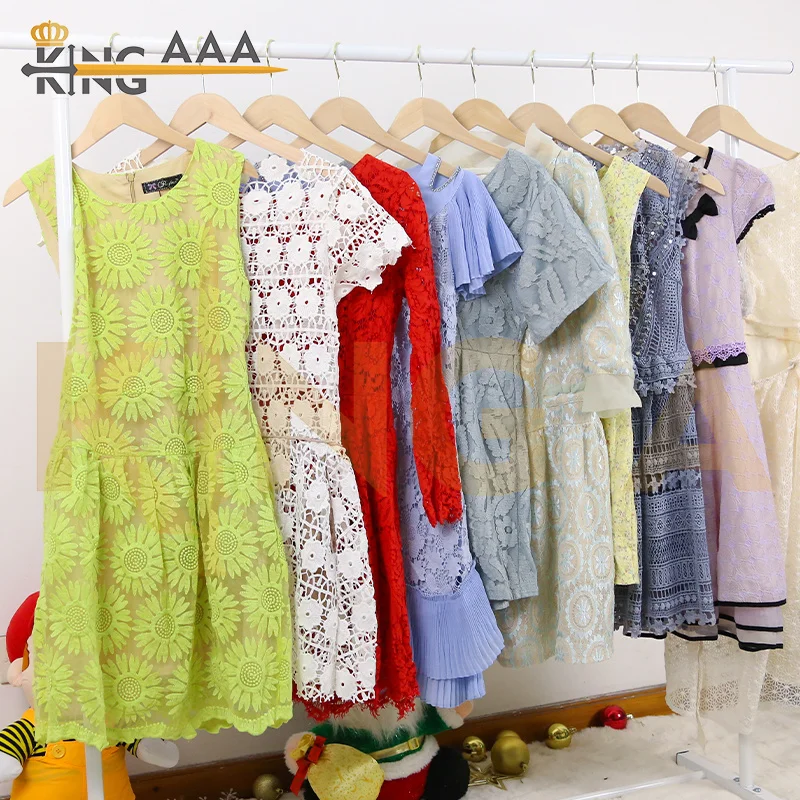 Factory Direct sale Korean vip Bales clothes Mixed size Women dress second hand Clothing