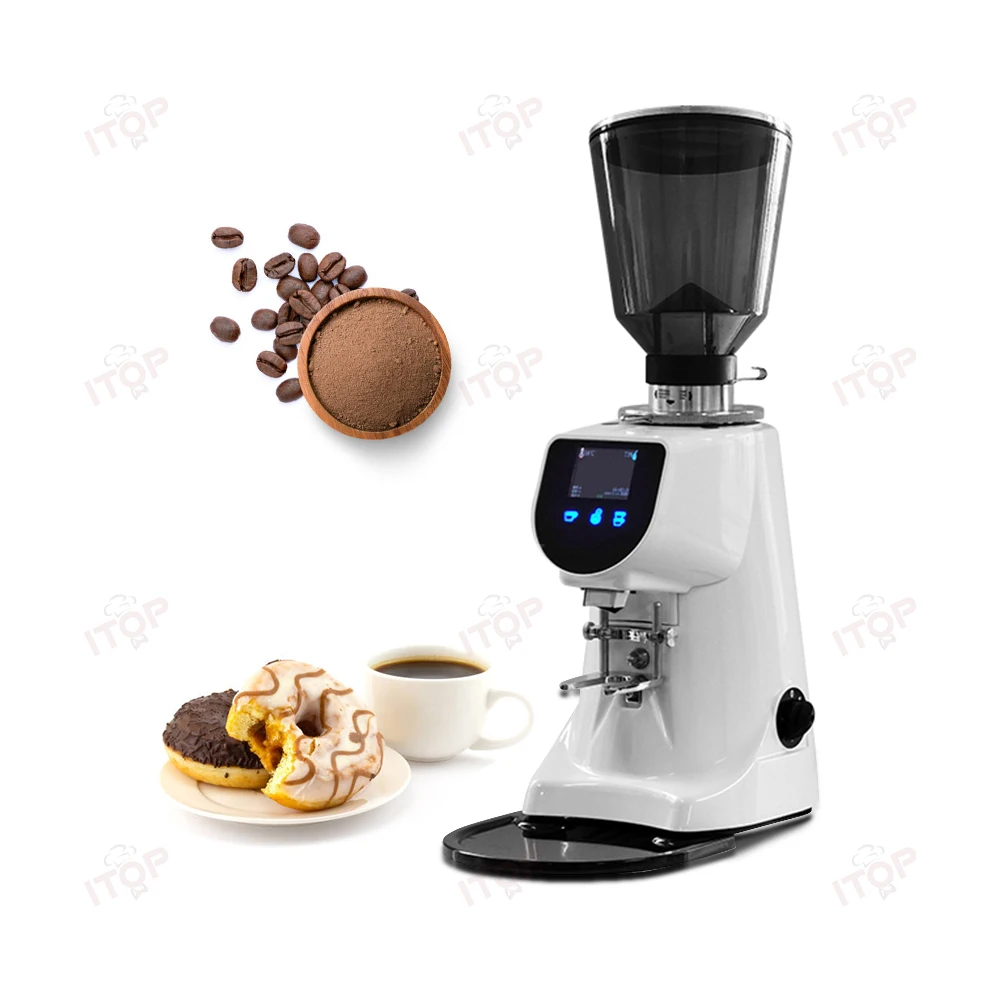 Wholesale Quiet Electric Espresso Grinder Best Flat Burr Mill Coffee Machine At Low Cost