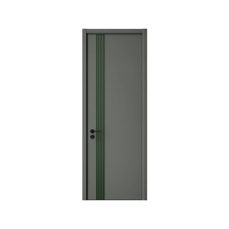 China Manufacturer Custom High Quality Internal Room Flush Wooden Door Design Bedroom Modern Frameless Interior Door