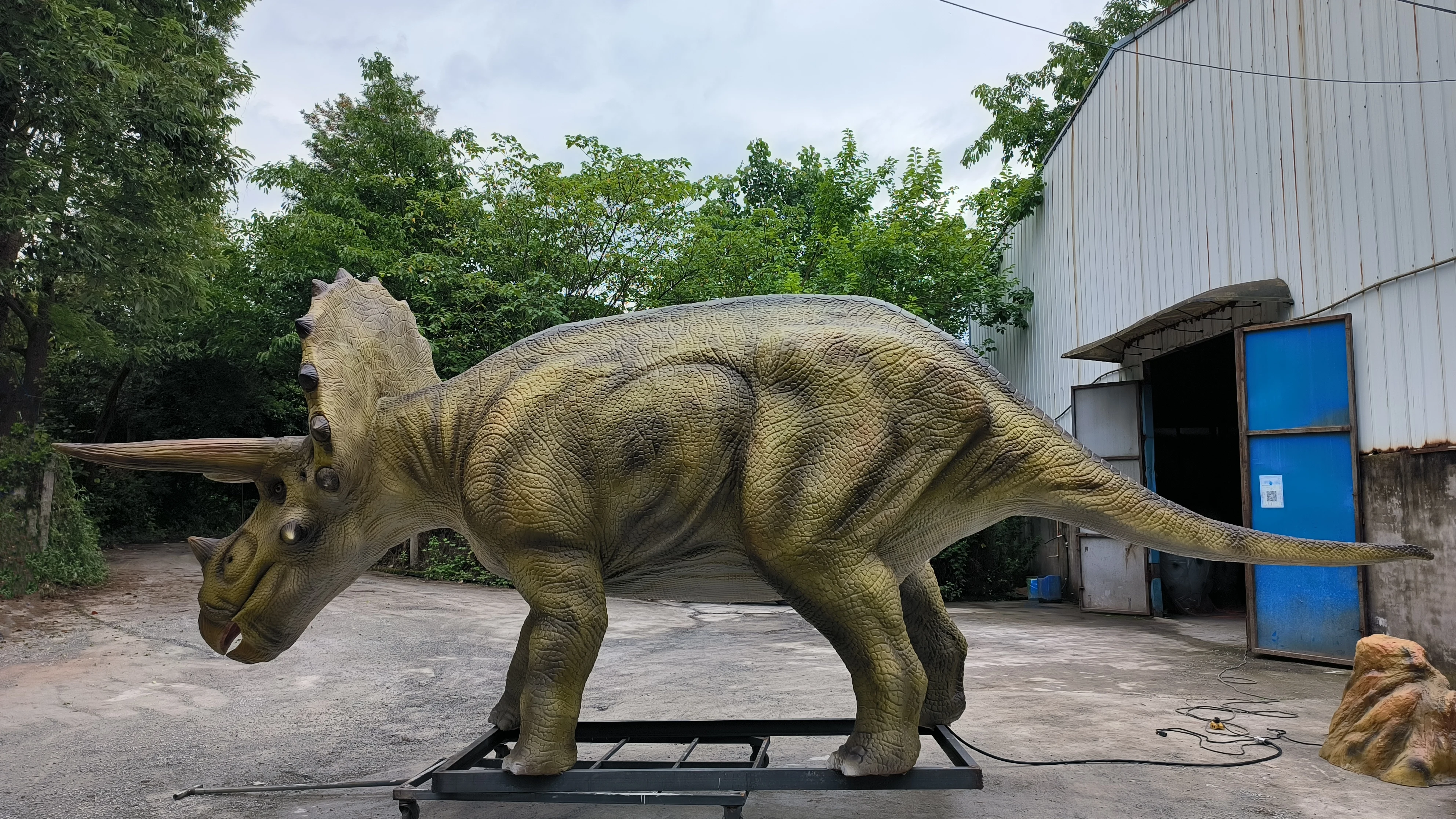 High quality real size animatronic dinosaur model for sale