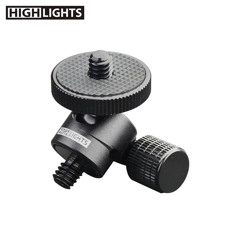 New Trend Product Mini Max Load 1.5 KG Black Aluminum Tripod Monopod Ball Head