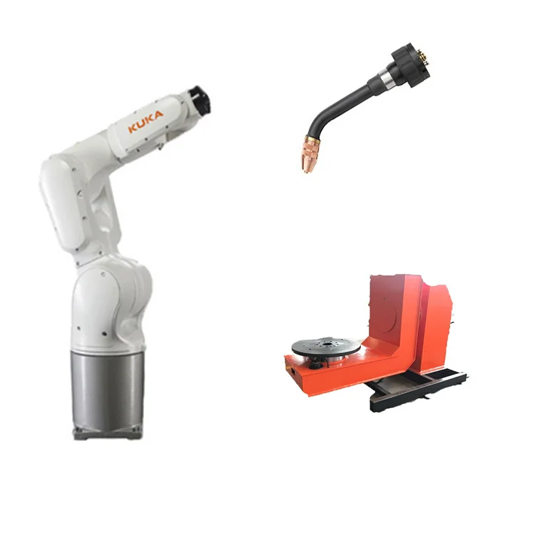 KUKA KR 8 R2010-2 Robot-Assisted Robotic System Efficient ARC MIG Welding Equipment Linear Guide Rail Automatic New KUKA KR 8