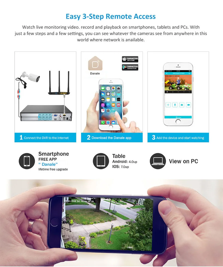 Anpviz 5MP Bullet POE camera Motorized 3X Zoom Security Camera Outdoor IR night vision H.265 Motion Detection CCTV camera