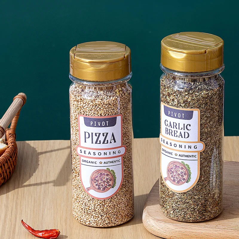 Кухонные пластиковые банки для специй и бутылка соли шейкер перца Чили чеснока с крышкой под заказ