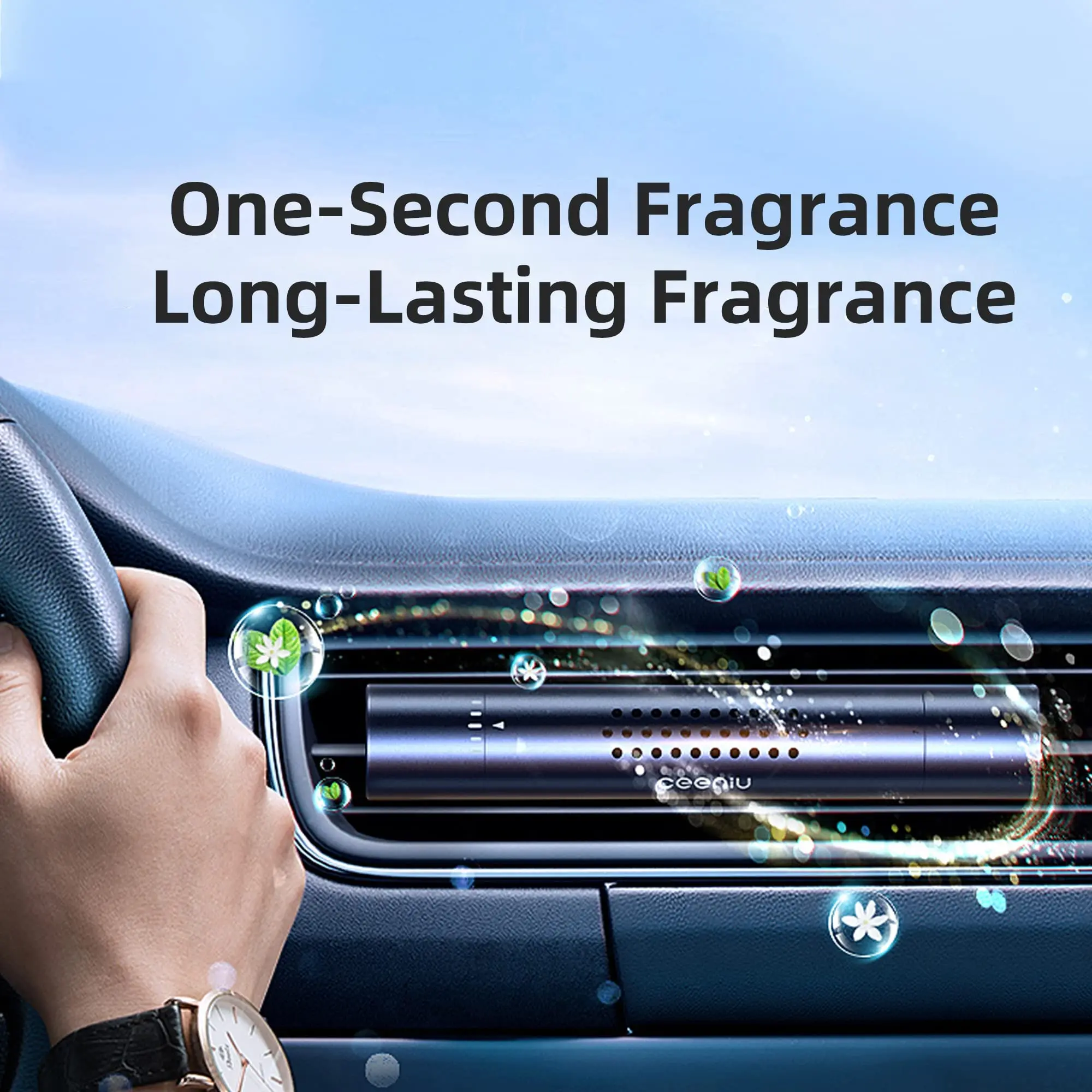 Custom logo Private label Car Interior Accessories Air Fresheners Car Diffusers For Essential Oils Car Vent Clip