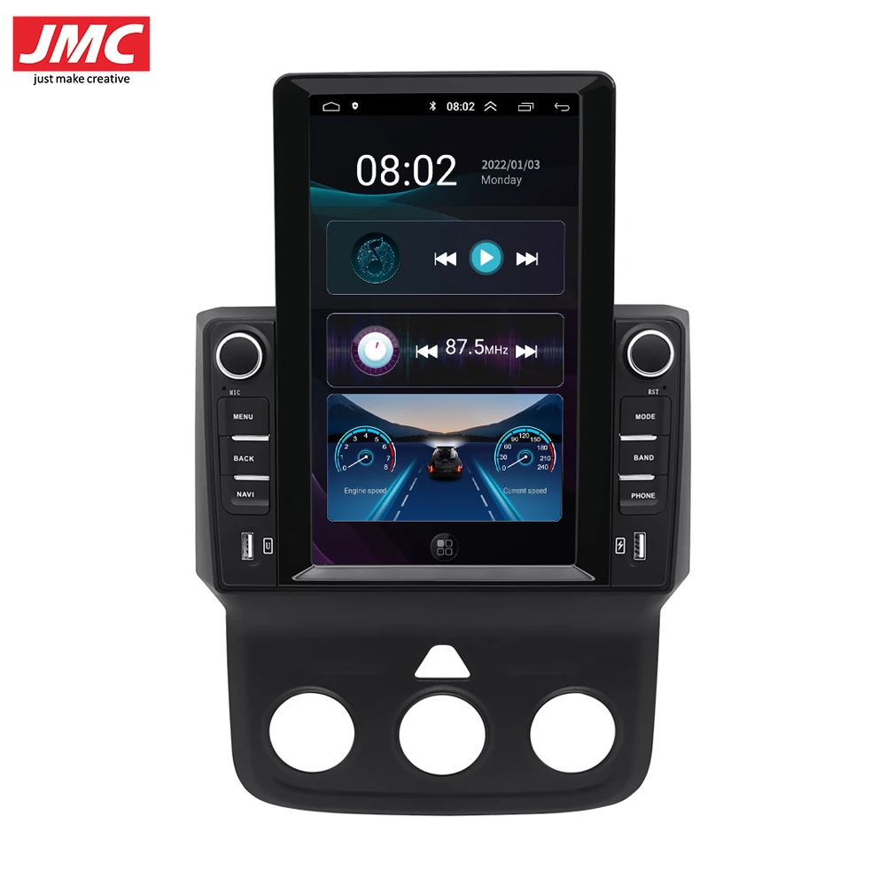 JMC Android Car DVD Player Radio FM For Dodge RAM 1500 2500 2013-2018 Carplay Radio Car Stereo GPS Navigation