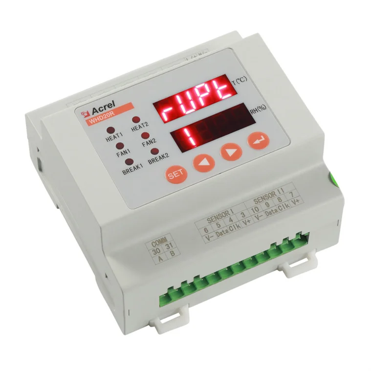 Acrel WHD20R-11 Temperature And Humidity Control Cabinet Lcd Display With Modbus-rtu
