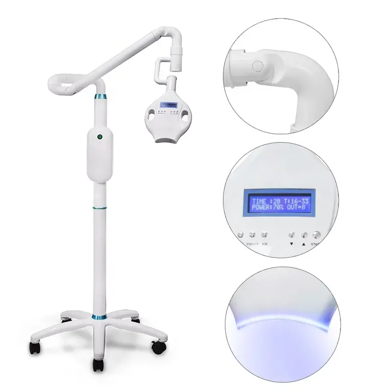 Factory Price High Quality Dental chair Portable Bleaching Light LED Teeth Whitening lamp machine