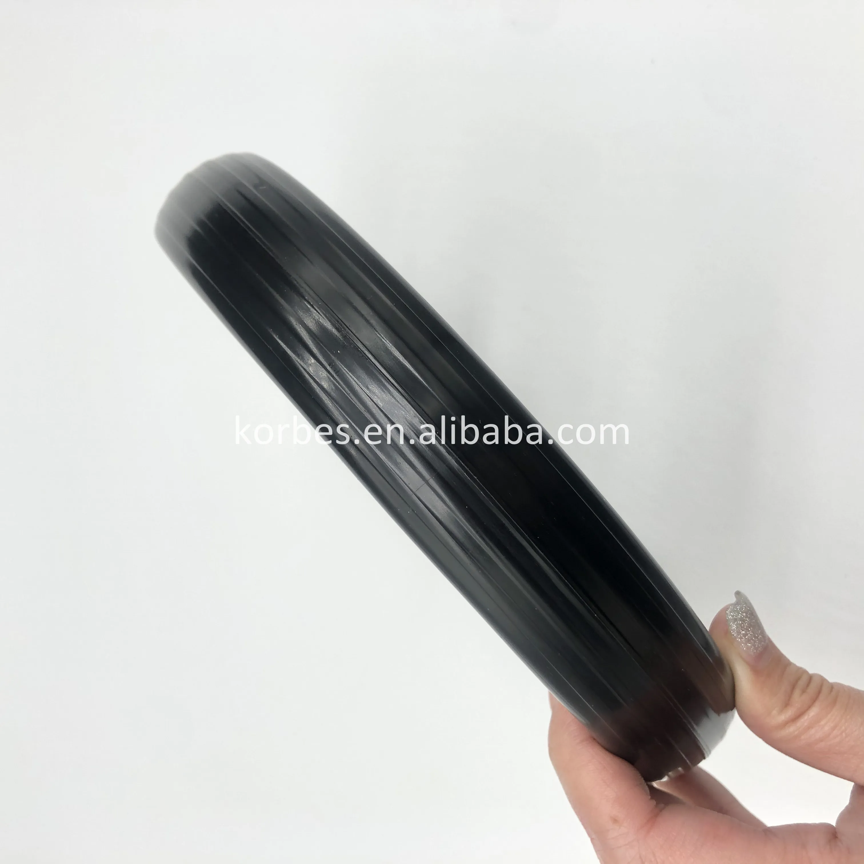 Walker Rollator PVC Caster Wheels Plastic Wheelchair 8in Front Wheels