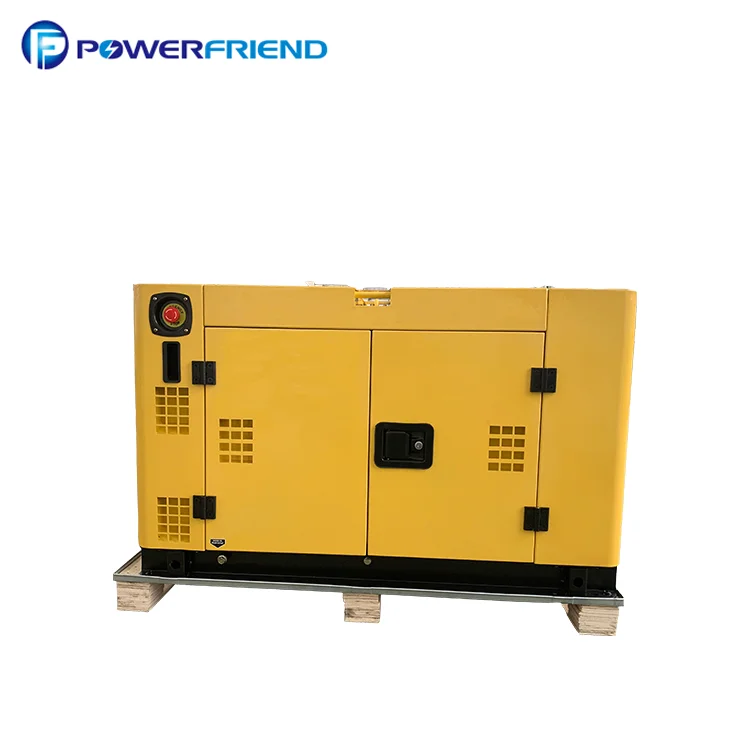 Electric Start Portable Super Silent 12Kw Three Phase Diesel Generator