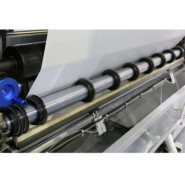 Paper Label Stock High Speed Shaftless Unwinding Slitting Rewinding Machine