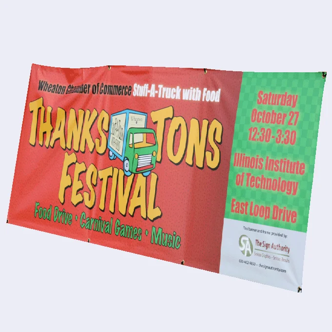 Custom Inkjet Printing Outdoor Advertising Banner Vinyl Bnner Flex Banner PVC Banner