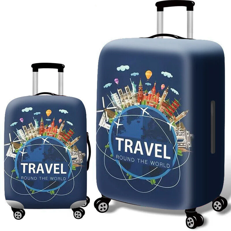 Travel Accessory Flag Sunflower Design Pattern Travel Luggage, Protective Cover Suitcase Case Bag Cover/