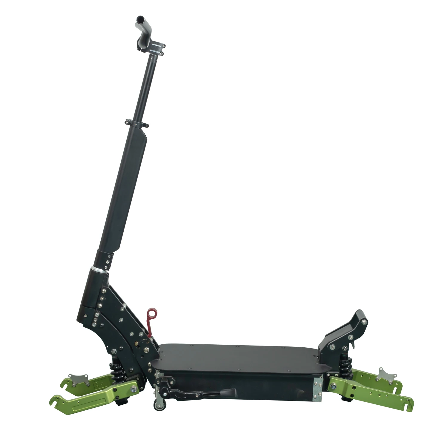 Professional Shock Absorption Scooter Frame 11 inch Double Drive Aluminum Alloy Frame Scooter Frame Parts