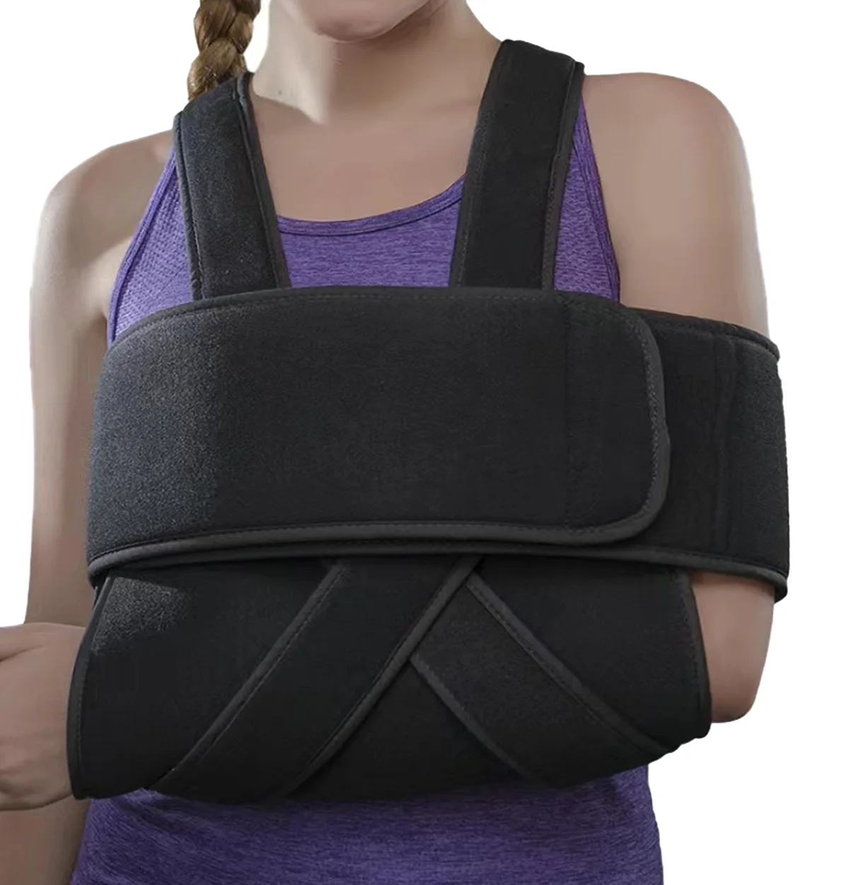 Customized Samples of Various Styles Are Available  Arm Shoulder Immobilizing Orthopedic Arm Sling Forearm Brace Sling Support