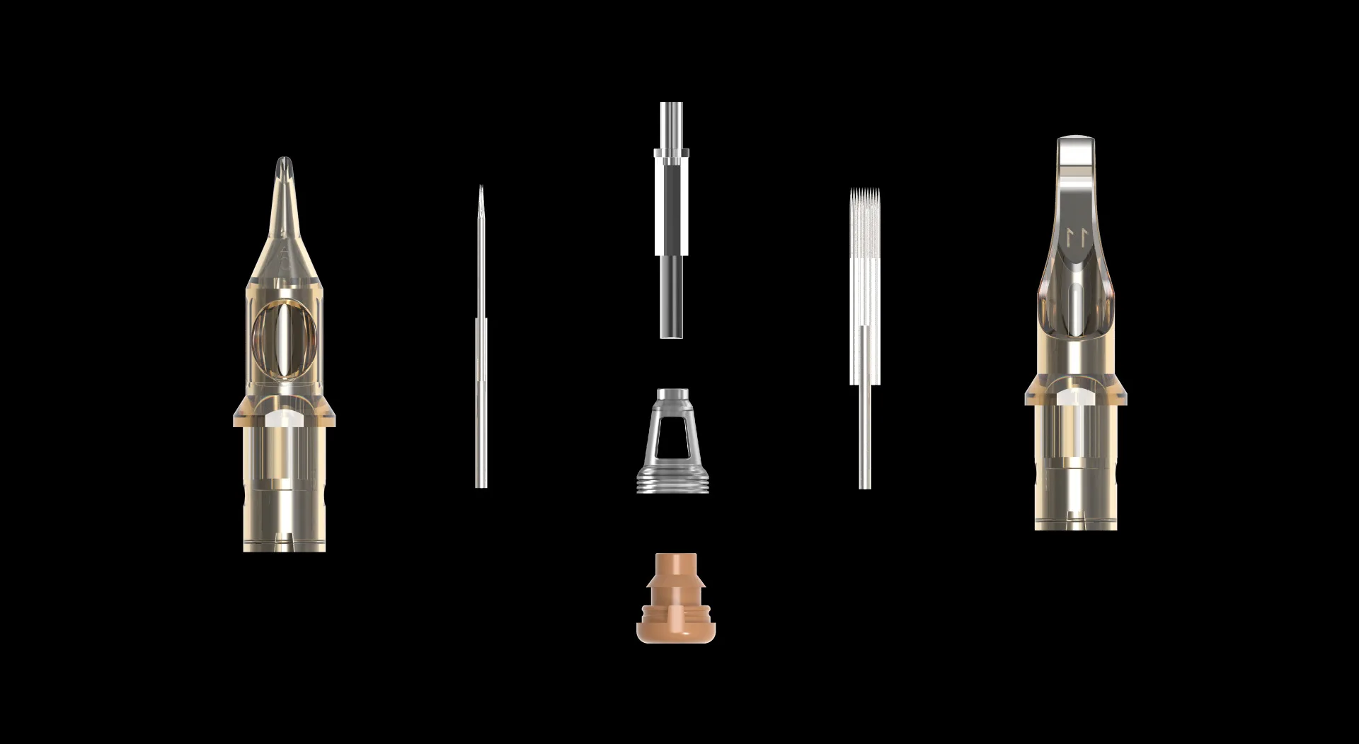 Картридж для татуировок премиум-класса, картридж для татуировок, картридж для татуировок, иглы, Лидер продаж, иглы для перманентного макияжа