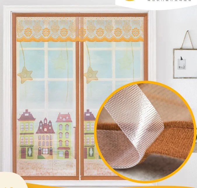 magic zipper window screen curtain as seen on tv