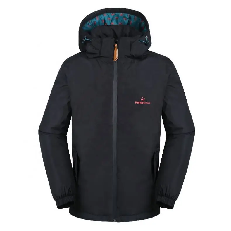 Windproof waterproof custom men winter coat jacket with TPU membrane