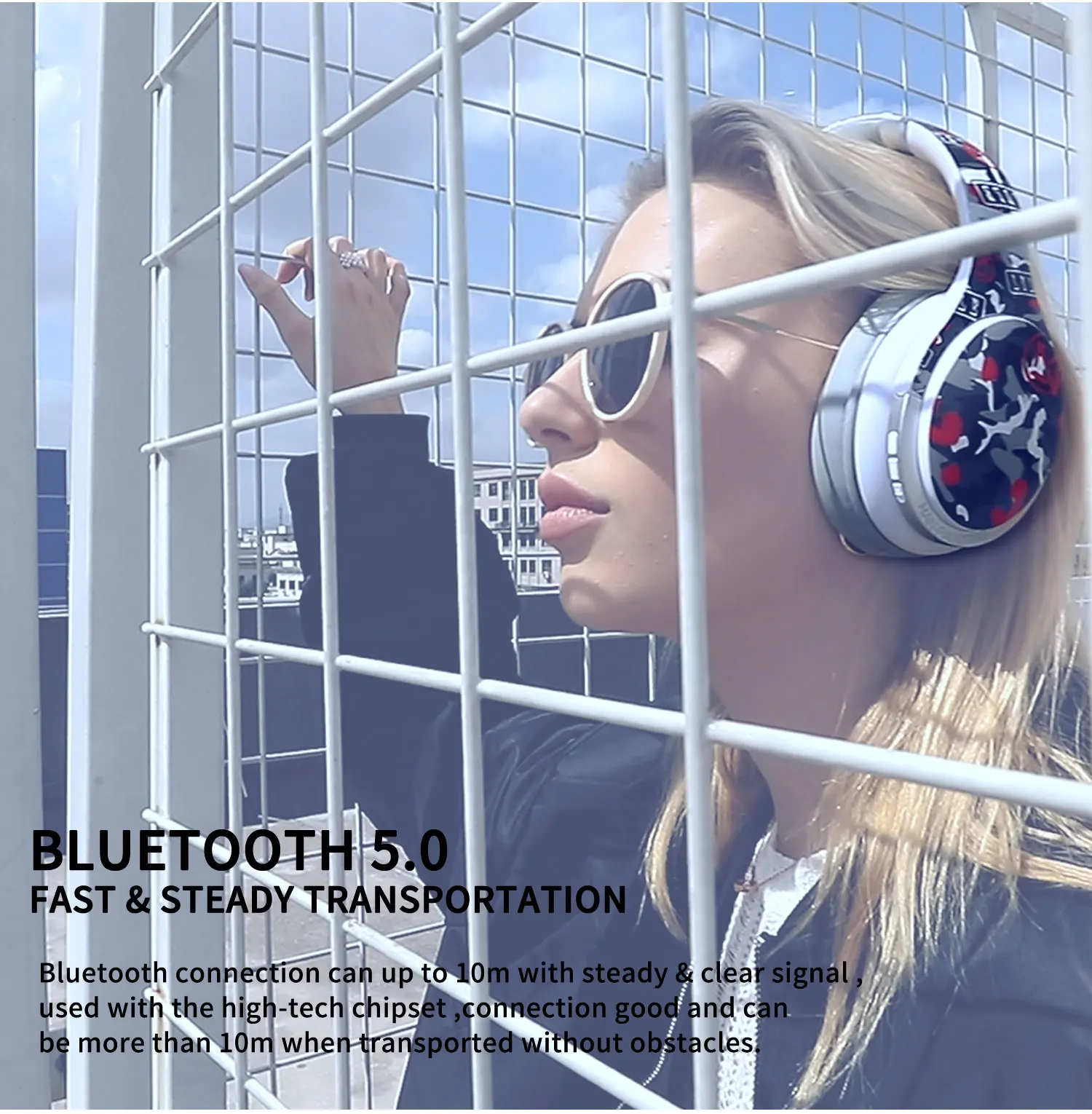 Qiyu wholesale Noise Cancelling headset gamer use bluetooth wireless earphone headphone