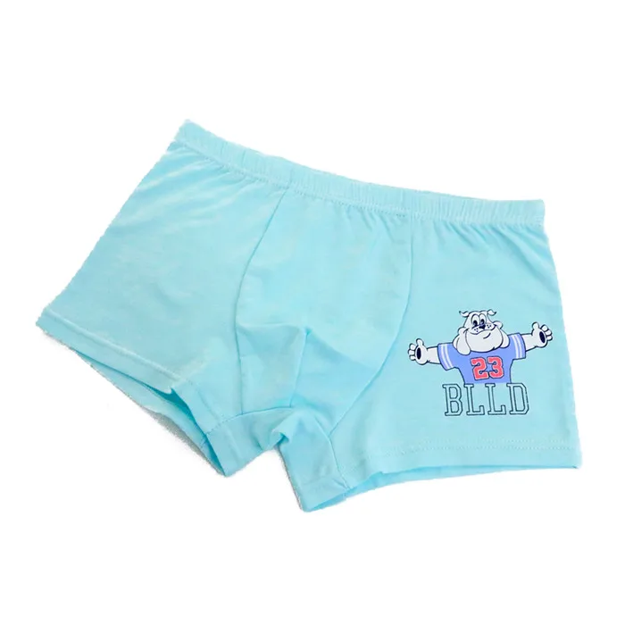 
RTS 4-12 Years Qute Printing Organic Cotton Boys Briefs Boxer Cotton Kids Boxer 