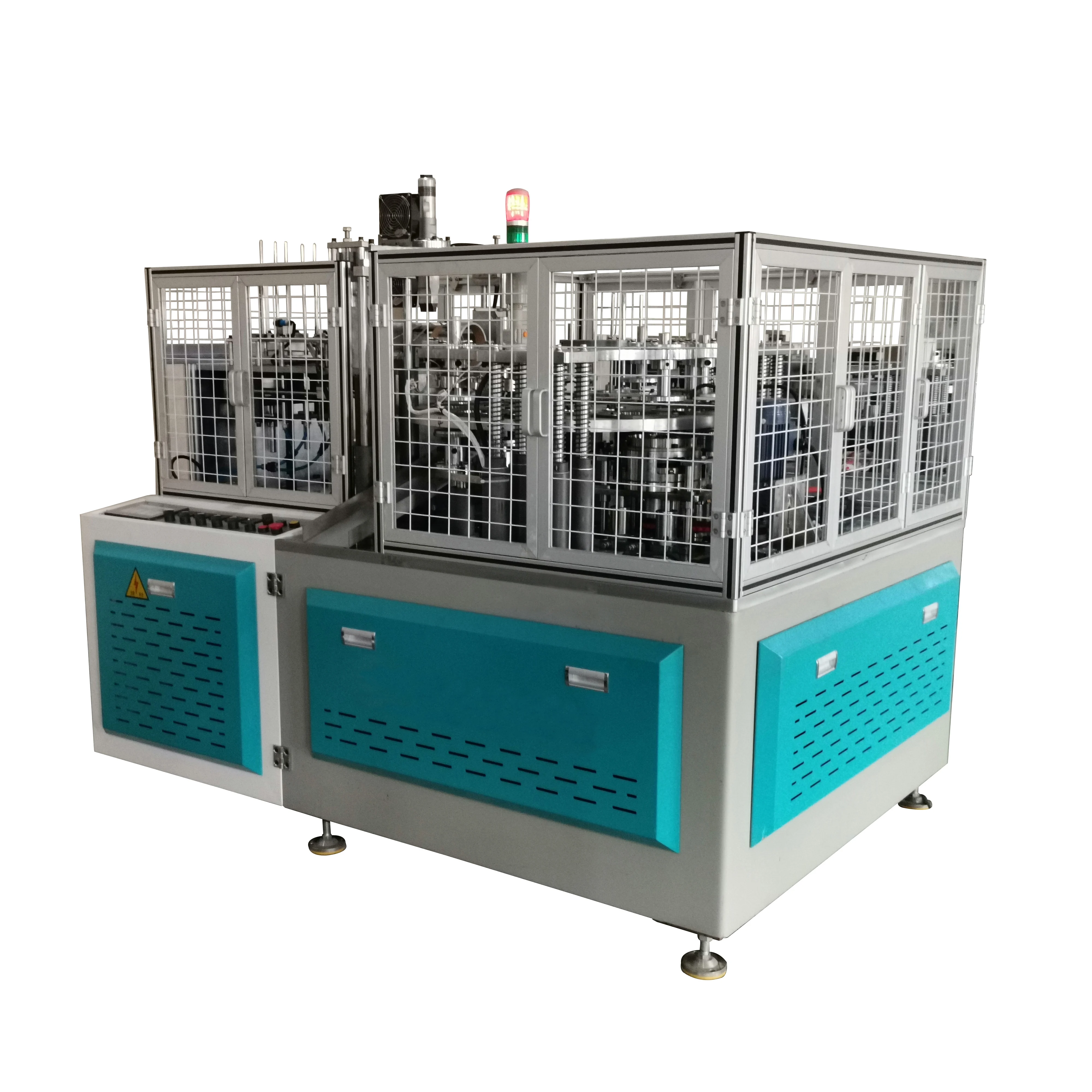 High Speed Automatic Paper Lids Forming Machine For Plastic Lid Paper Cup