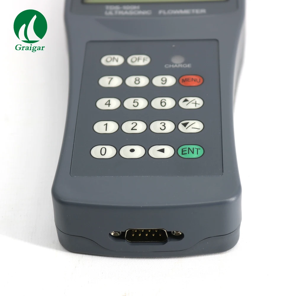 TDS-100H портативный ультразвуковой расходомер с зажимом на датчике M2(DN50-700mm) Водный расходометр 100-240V