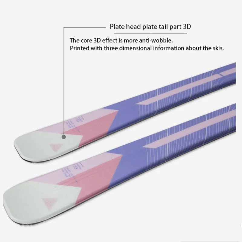 Professional Wood Ski Set for Adult Winter Outdoor Sports Custom Logo Wholesale Price Advantage for Freestyle for Child