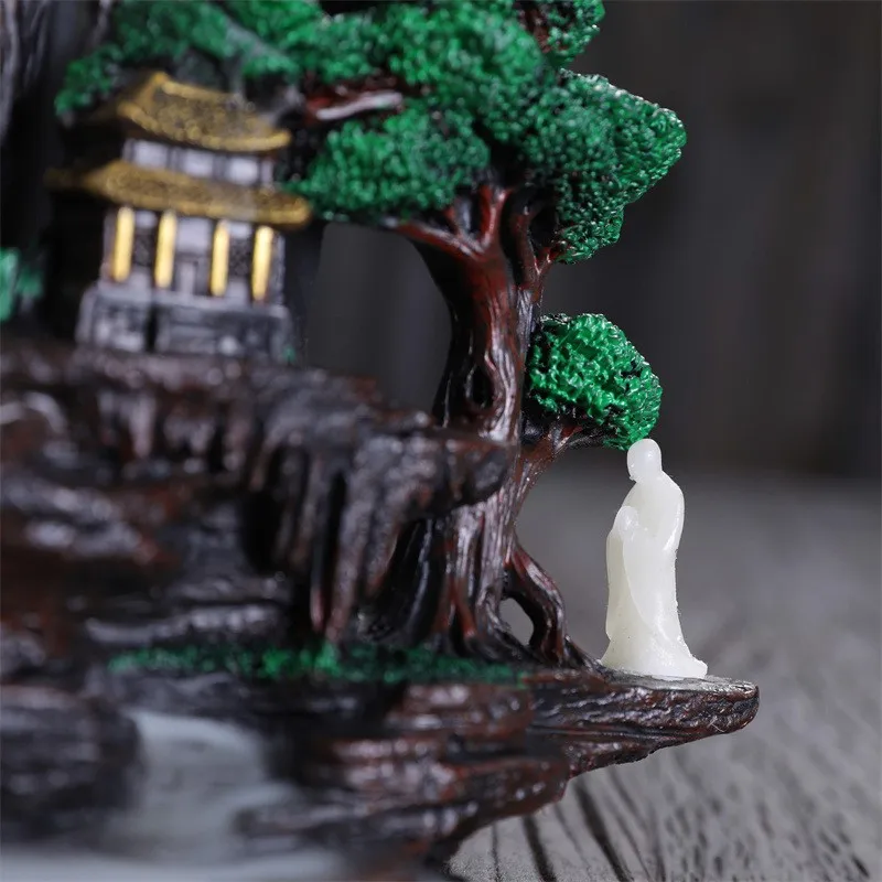 Горелка для благовоний «Водопад» подставка фонтана с ароматизатором дыма офиса и дома уникальное ремесло