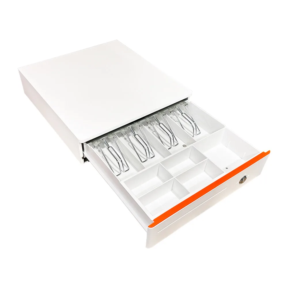 335 Cashier Box Pos Cash Drawer RJ11 12V Metal Mini Cash Register Drawer
