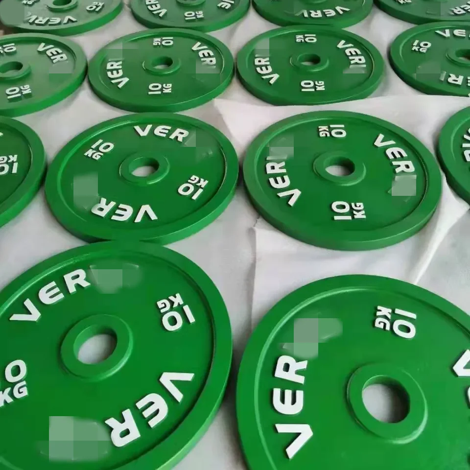 Высококачественные стальные весовые пластины для соревнований точные грузовые бамперные логотип OEM