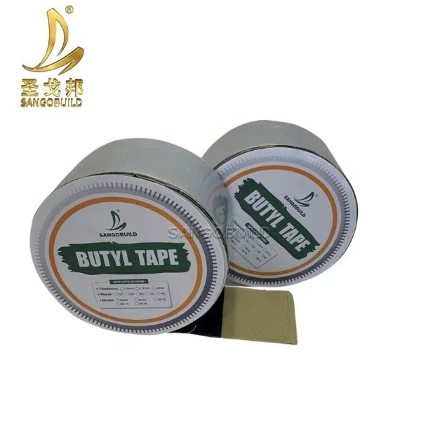 Hot Sales Construction Materials Waterproof Membrane Roof Repair Tape Aluminum Foil Butyl Tape