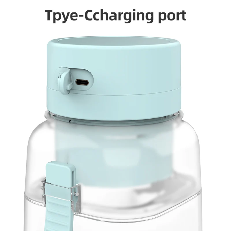 oem/odm 1000ml USB Rechargeable  portable juicer extractor machine  blender for fresh orange juice,squeezing oranges,lemons,kiwi