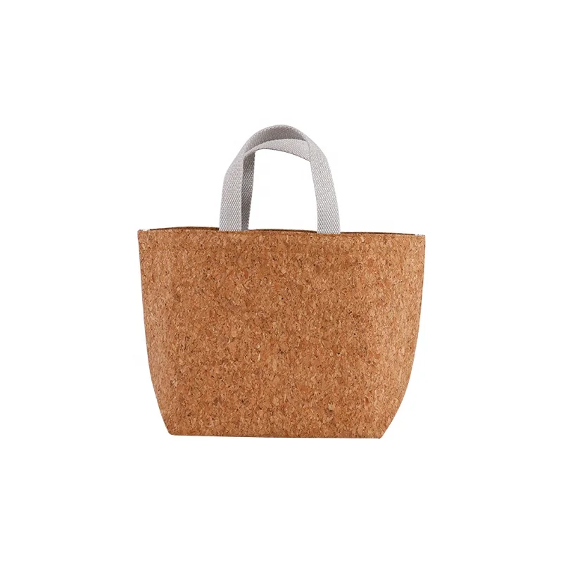 ISO BSCI factory eco friendly custom cork material shopping tote cork bags and purses storage lifestyle bags cork bag