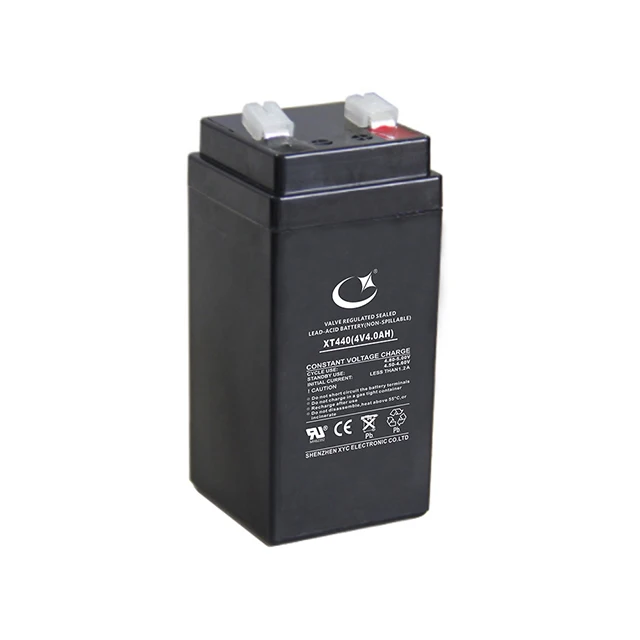 4V6AH AGM lead aicd battery