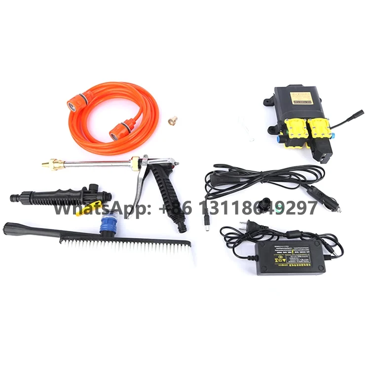 High Power 12v Water Pump High Pressure Spray Jet Washing Machine Portable Electric Foam Car Cleaning Tools Equipment