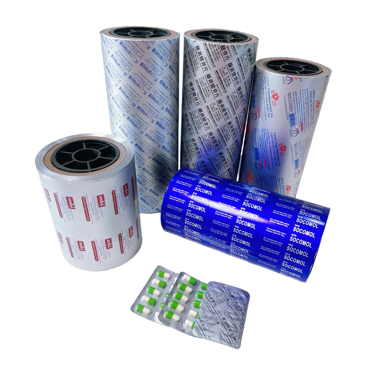 Cold Forming ALU Foil /bottom Foil /ALU ALU Foil Pharmaceutical Packaging Aluminum Foil for Pharmaceutical Blister Packaging