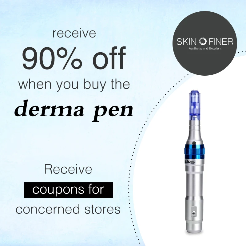 Best Home Use Needle Auto Derma Pen A6 Micro Needles Automatic Dermapen Korea With 5 Speed Levels CE