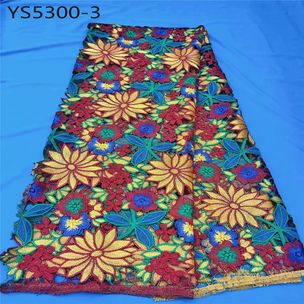 The latest swiss Cotton lace fabric with bead in high quality African party dress lace