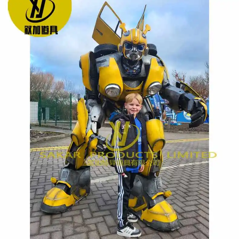 Giant Size Bumble bees 2.7M Robot Costume Adult Cosplay Toys Robot Costume Suit Optimus Prime Price