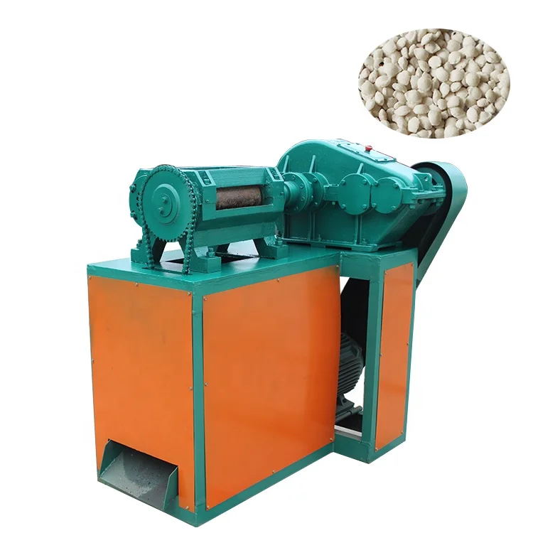 High Efficiency Compound Fertilizer Double Roller Press Granulator For Sale