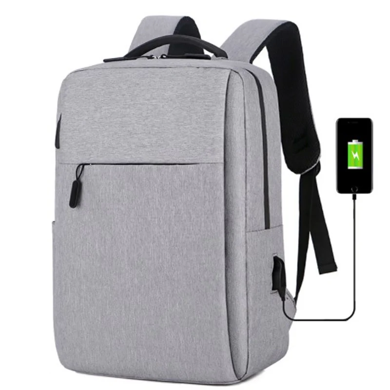 RTS Stock School Bag Custom Logo Travel Business Backpack Usb Charging Laptop Bag Backpack For Men