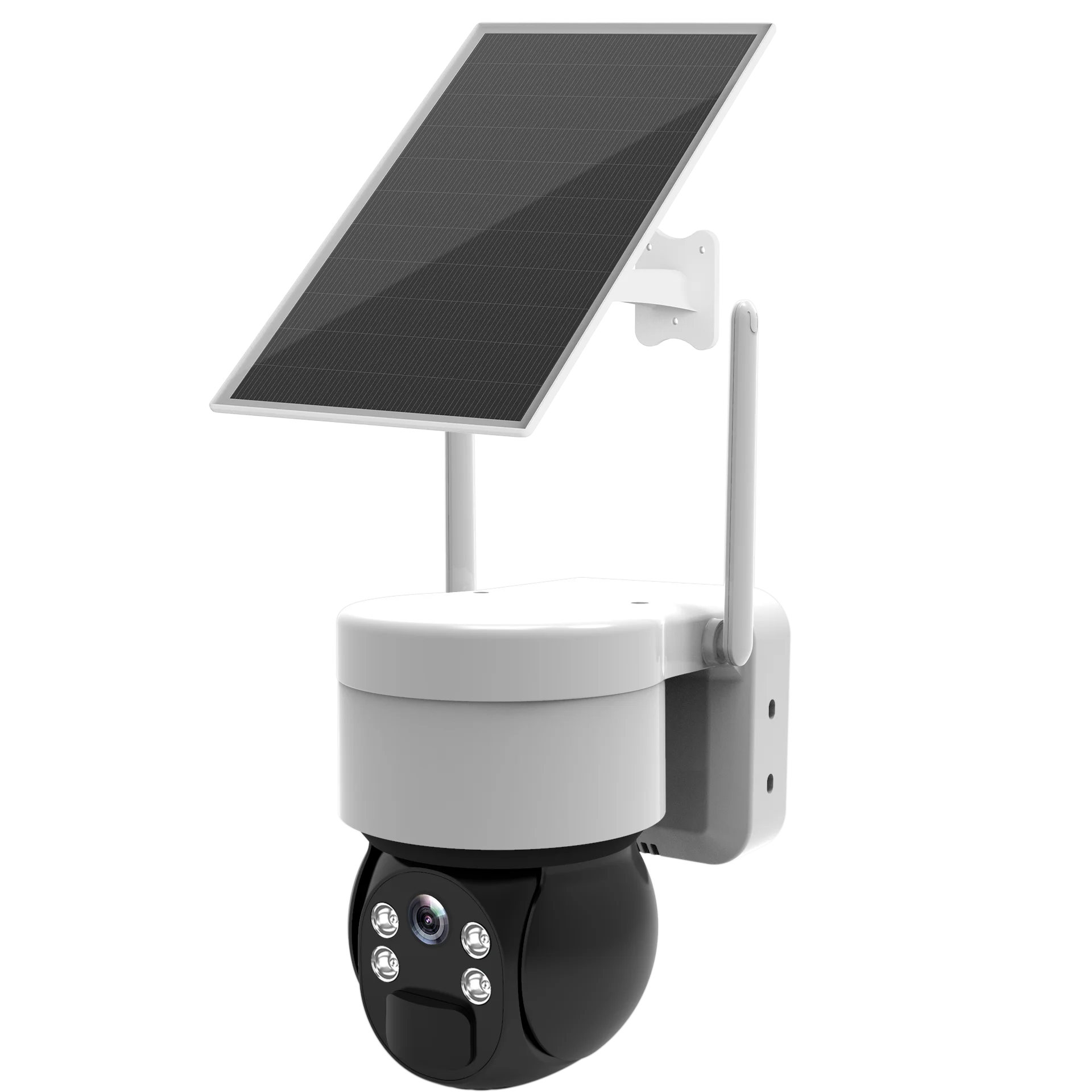 High cost performance 3MP 4G 5G 100% wireless IP Camera outdoors Alarm system Smart  Security Cctv 4G Camera Solar