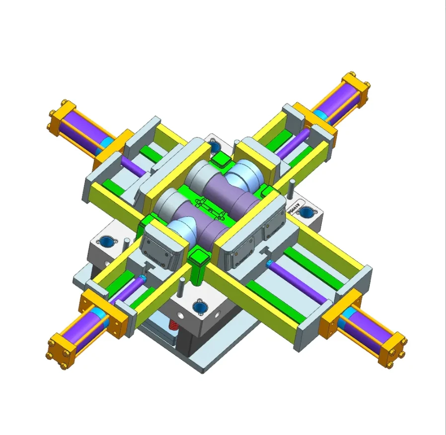 Pipe Injection Form T type Pipe Fitting Mould for Industrial Use Pipes