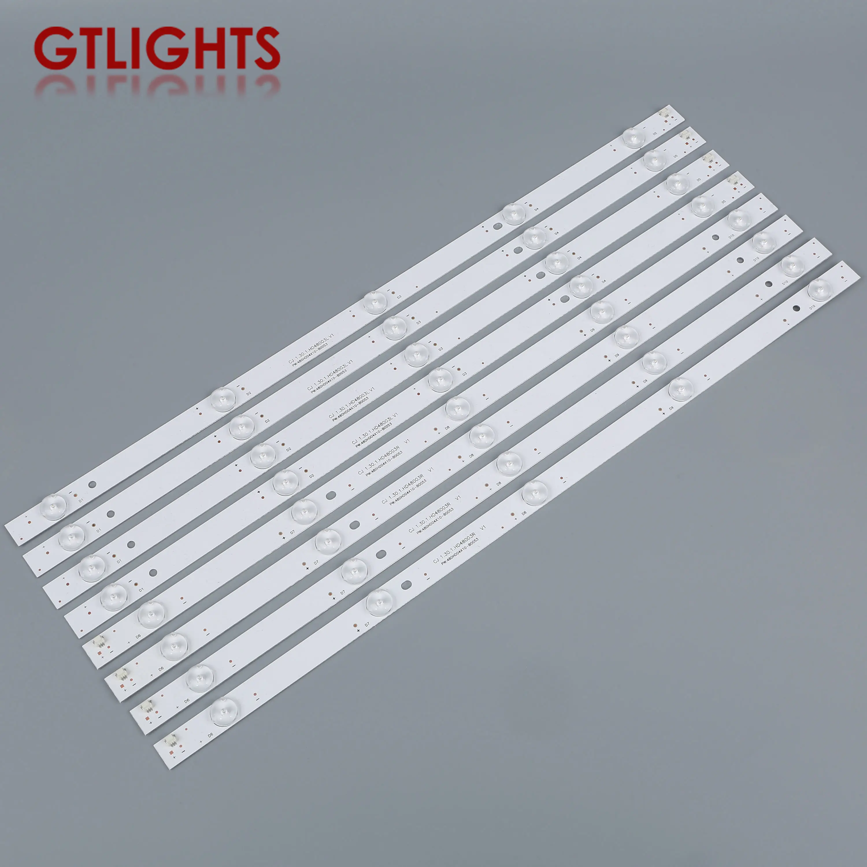 Backlight Bar For PH48B40DSGW  480HD04X10-B0053  CJ 1.30.1.HD48003R V1 Tv Repair Parts Strip