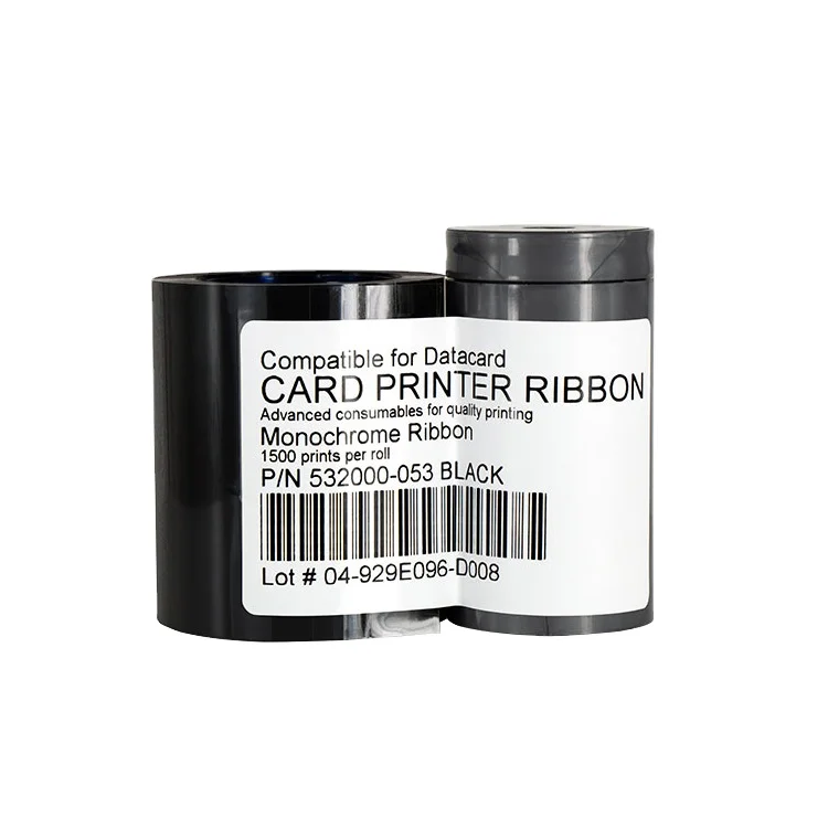 532000-053 Black Compatible Ribbon For Datacard SP SD series