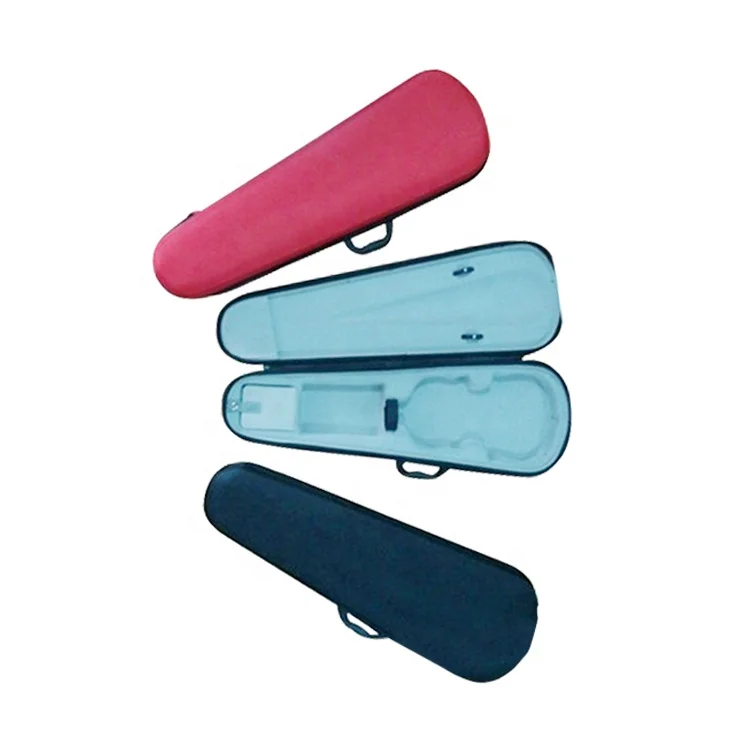 Hot Style Hard Shell Protective Violin Storage Case Zipper Musical Instruments Carrying EVA Violin Bag Case