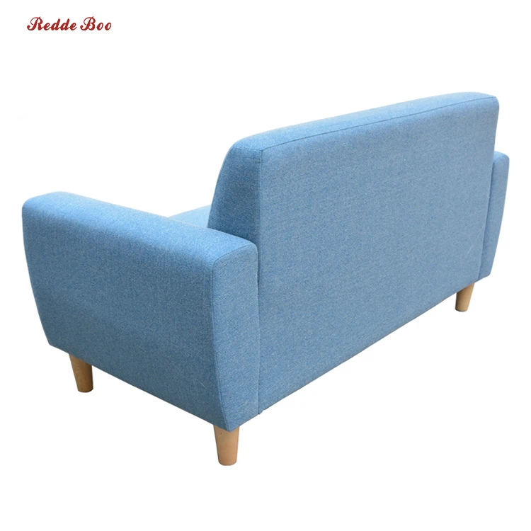 
Leisure popular two seat fabric sofa set, KD sofa bedroom furniture 7034 